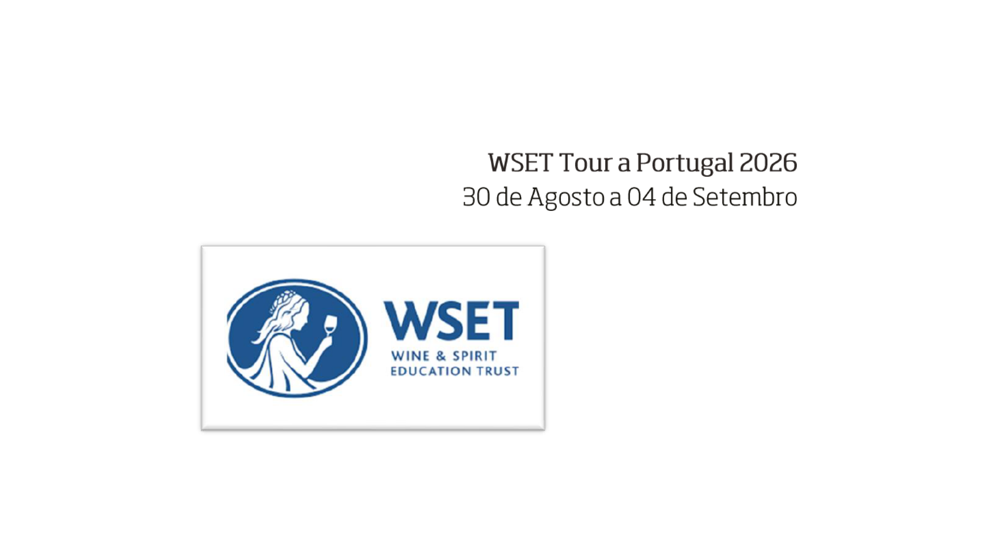 Jantar WSET Tour to Portugal